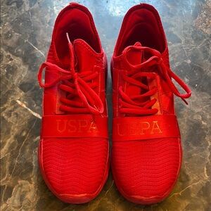 USPA Red Sneakers